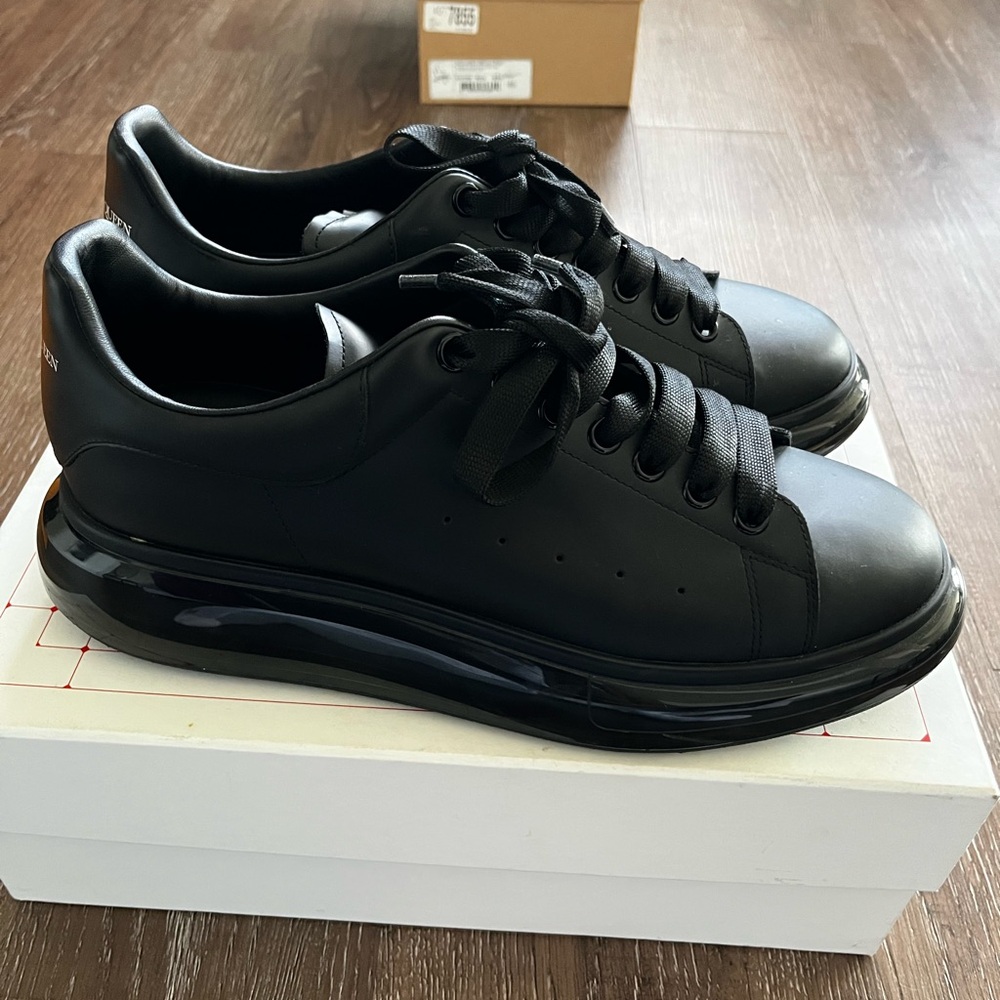 Alexander McQueen Oversized Leather Sneakers